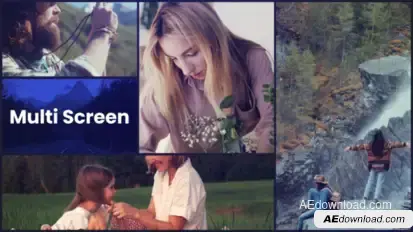 Multiframe Demoreel Openers template preview