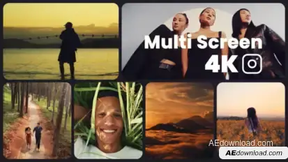 Multiframe Intro Openers template preview