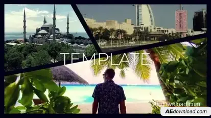 Multiframe Opener | Photo Video Gallery Slideshow Openers template preview