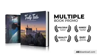 Multiple Books Promo Product Promo template preview