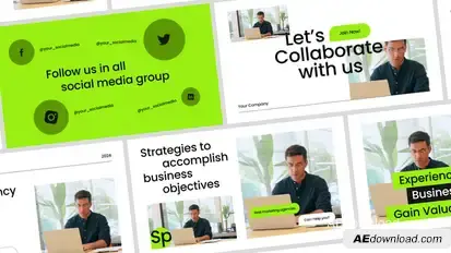 Multipurpose Business Video Template Video Displays template preview