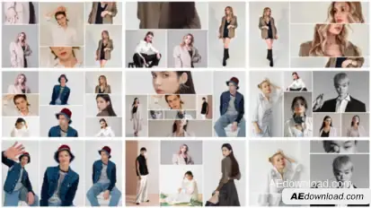 Multiscreen Gallery Video Displays template preview