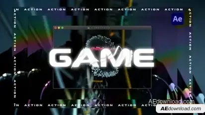 Multiscreen Glitch Opener Openers template preview