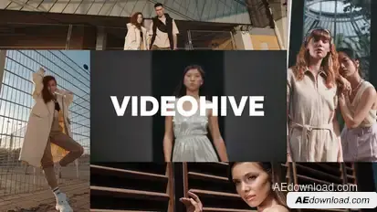 Multiscreen Intro Video Displays template preview