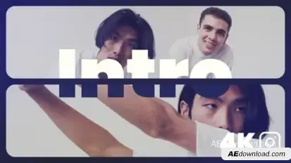 Multiscreen Intro Openers template preview