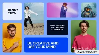 Multiscreen Modern Video Displays template preview