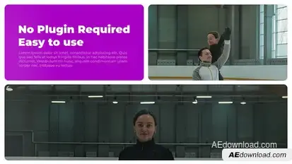 Multiscreen Promo Video Displays template preview