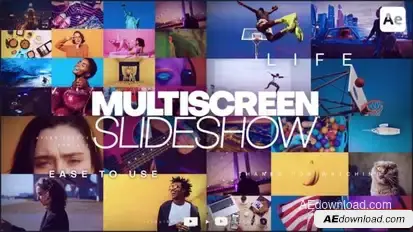 MultiScreen Slideshow Openers template preview