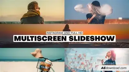 Multiscreen Slideshow Openers template preview