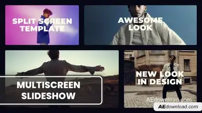Multiscreen Slideshow Openers template preview