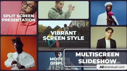 Multiscreen Slideshow Openers template preview