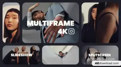Multiscreen Slideshow Video Displays template preview