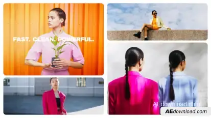 Multiscreen Slideshow Elements template preview