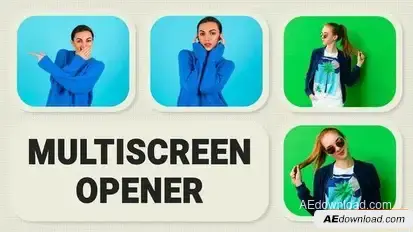 Multiscreen | Split Screen V2 Openers template preview