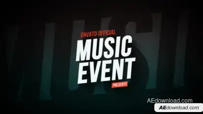 Music Event Promo Openers template preview