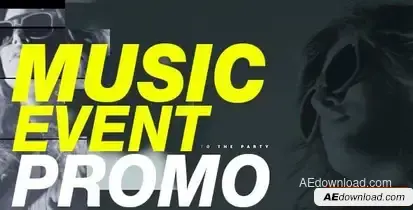 Music Event Promo Openers template preview