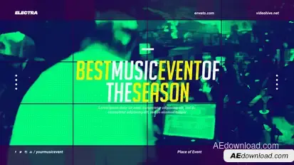 Music Event Promo / Dynamic Opener / Party Invitation / EDM Festival / Night Club Openers template preview