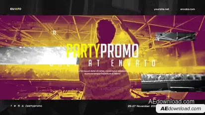 Music Event Promo / Dynamic Opener / Party Invitation / EDM Festival / Night Club Openers template preview