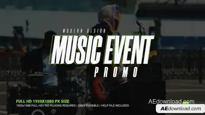 Music Event Promo Product Promo template preview