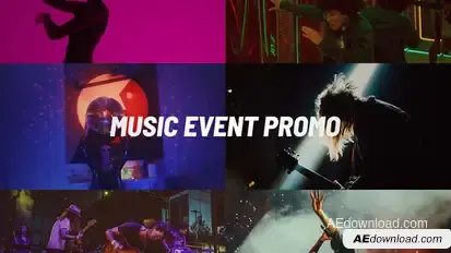 Music Event Promo Openers template preview