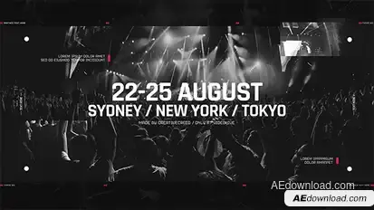 Music Event Promo / Party Invitation / EDM Festival / Night Club / DJ Performance Openers template preview