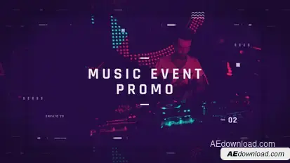 Music Event Promotion / Party Invitation / EDM Festival / Night Club / DJ Performance Openers template preview