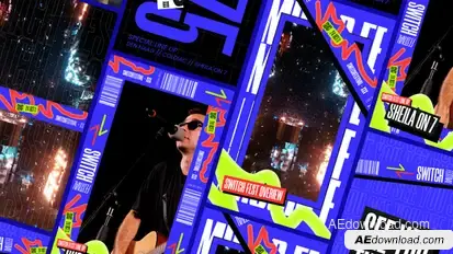Music Event Stories Pack Openers template preview