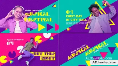 Music Festival Promo Product Promo template preview