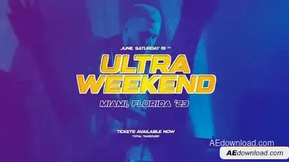 Music Festival Event Promo Openers template preview