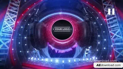 Music Logo Intro Logo Stings template preview
