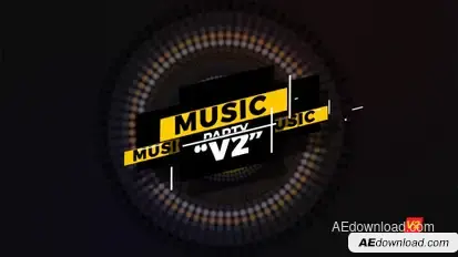 Music Party Openers template preview