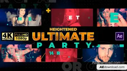 Music Party Event Openers template preview