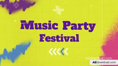 Music Party Festival Openers template preview