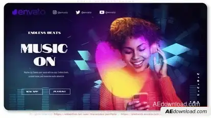 Music Podcast Promo Openers template preview