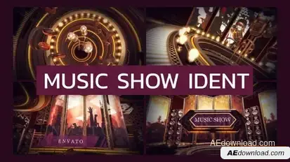 Videohive Music Show Ident Openers template preview