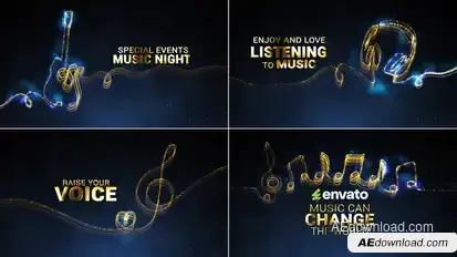 Music Show // Music Promo // Music Event Openers template preview