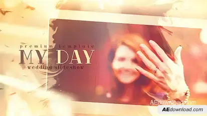 My Day Video Displays template preview