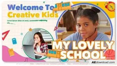 My Lovely School Openers template preview