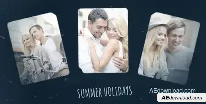 My Summer - Photo Gallery Video Displays template preview