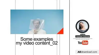 My Youtube Channel Product Promo template preview