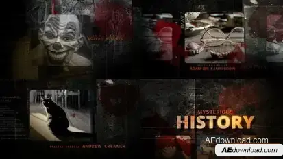 Mysterious History Openers template preview