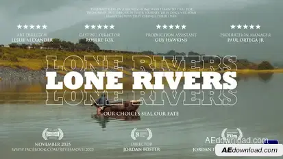 Mystery Cinematic Title Titles template preview
