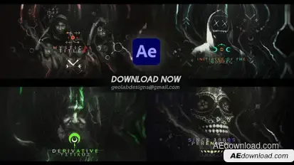 Mystical Slideshow l Cinematic Slideshow Video Displays template preview