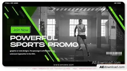National Sports Promo Openers template preview