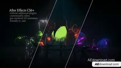 Nature Intro Logo Stings template preview