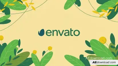 Nature Intro Logo Reveal Logo Stings template preview