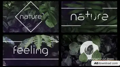 Nature Logo Intro Openers template preview