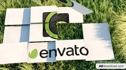 Nature Logo Reveal Logo Stings template preview