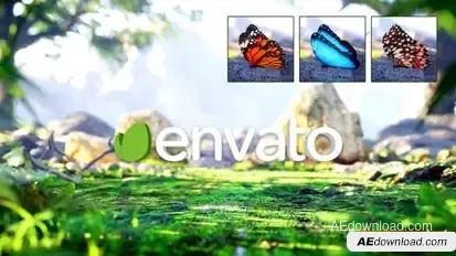 Nature Logo Reveal Logo Stings template preview