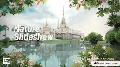 Nature Slideshow Seasons Openers template preview